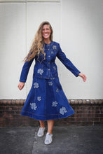 Load image into Gallery viewer, Denim Jacket Skirt Set
