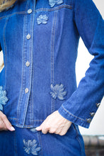 Load image into Gallery viewer, Denim Jacket Skirt Set

