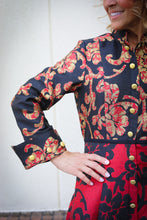 Load image into Gallery viewer, Rosalie Navy Coat Dress
