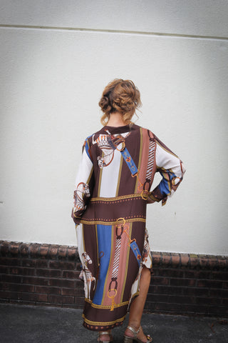 Blair Silky Horse Dress