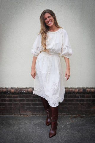 Della Skirt Top Set