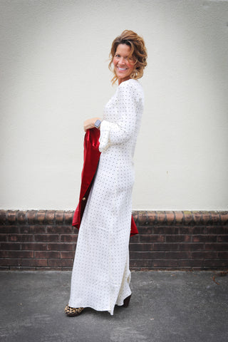 Georgie Satin Maxi Dress