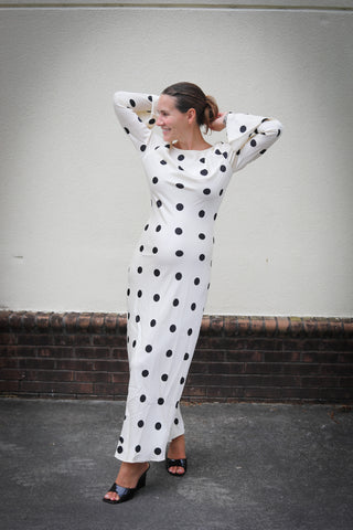 Georgie Satin Maxi Dress
