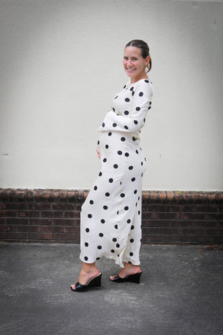 Georgie Satin Maxi Dress
