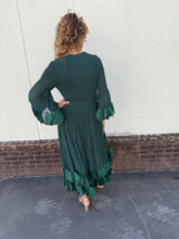 Load image into Gallery viewer, Petals Silky Pleated Dress
