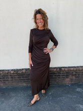 Load image into Gallery viewer, Colette Brown Dress
