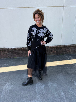 Rebel Sweater Tulle Dress