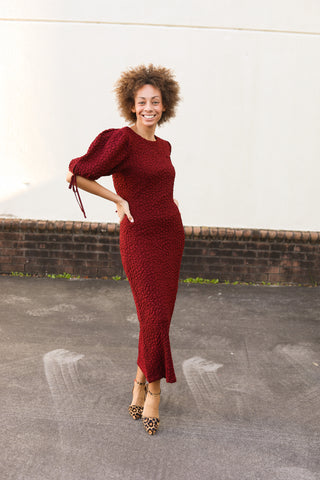 Annalise Textured Dress