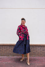Load image into Gallery viewer, Rosalie Navy Coat Dress

