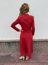 Load image into Gallery viewer, Manila Rusty Red Dress
