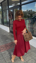 Load image into Gallery viewer, Tilly Red Bubble Dress

