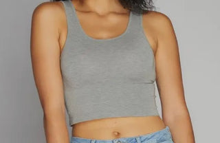 Bamboo Crop Tank Top