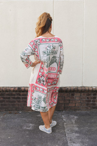 V Neck Sack Dress