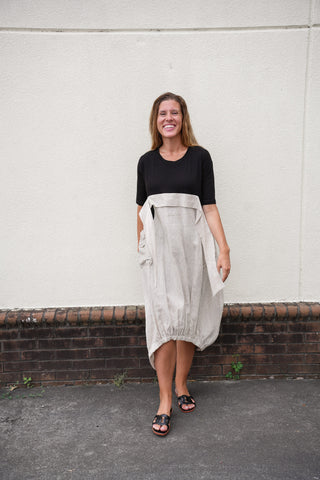 Dee Linen Bubble Dress