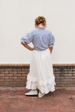 Load image into Gallery viewer, Ruffle Striped Blouse
