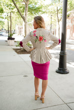 Load image into Gallery viewer, Derby Princess Stripe Blazer
