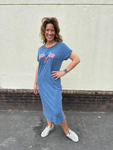 Load image into Gallery viewer, America Tee Dress
