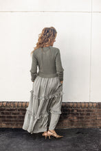 Load image into Gallery viewer, Satin Sweater Dress
