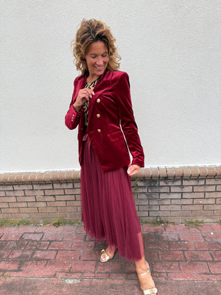 Velvet Blazer