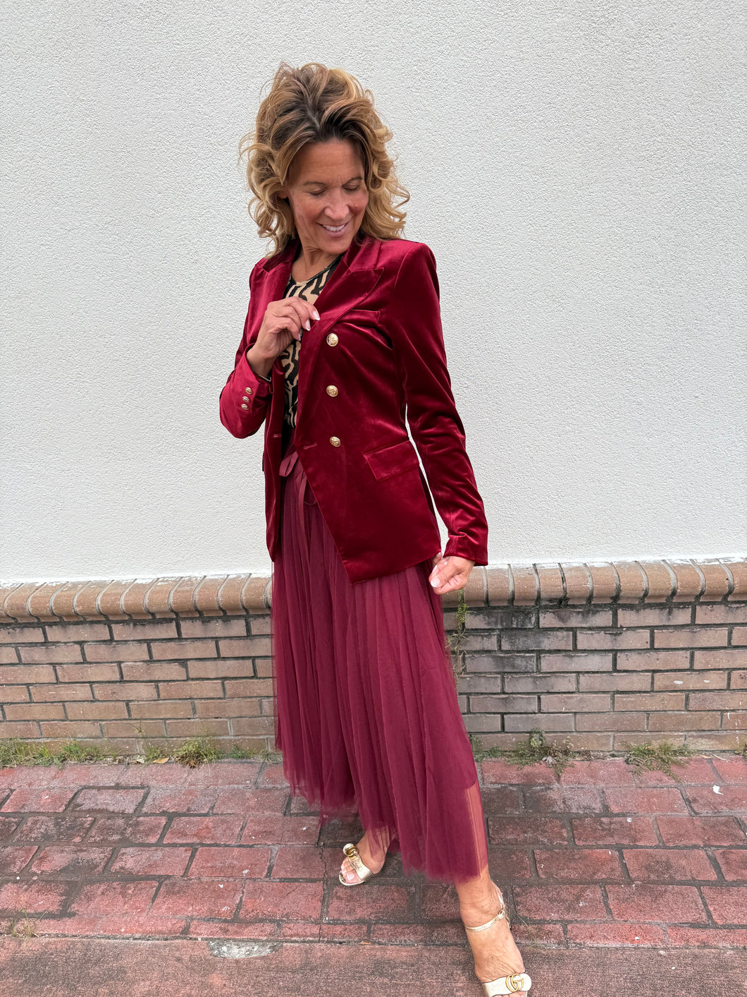 Velvet Blazer