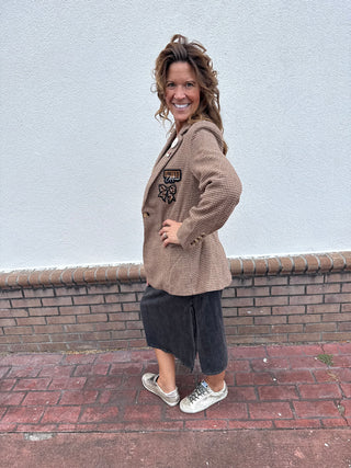 Patches Fall Blazer