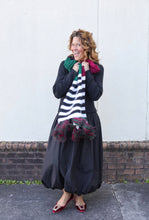 Load image into Gallery viewer, Black Bubble Sweater Dress
