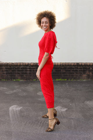 Annalise Textured Dress