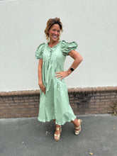 Load image into Gallery viewer, Cambria Ruffle Babydoll Dress
