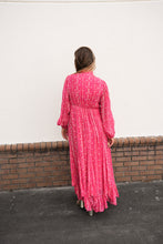 Load image into Gallery viewer, Vanessa Pink Gold Dress
