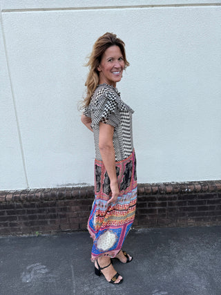 Lee Checker Dress