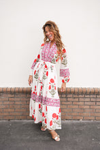 Load image into Gallery viewer, Berry Rose Cotton Dress
