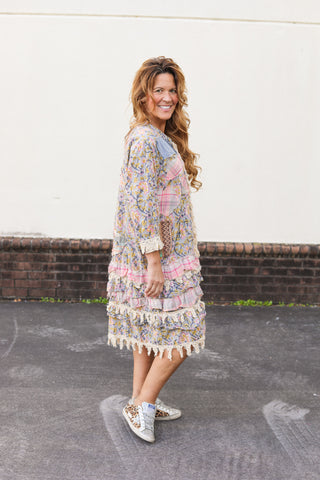 Cottage Fringe Dress