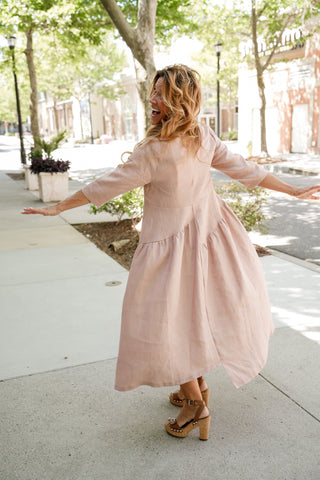 Scarlett Linen Dress