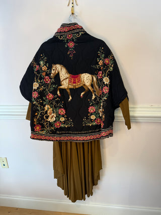 Horse Quilted Jacket