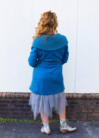 Judith Anthro Blue Coat Jacket