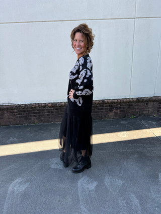 Rebel Sweater Tulle Dress