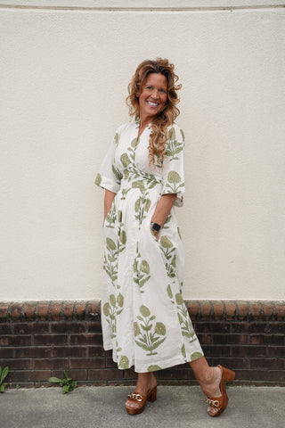 Cali Wrap Dress