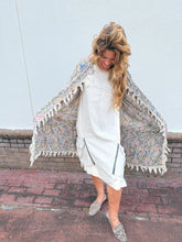 Load image into Gallery viewer, Cottage Fringe Duster Dress

