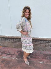 Load image into Gallery viewer, Cottage Fringe Duster Dress
