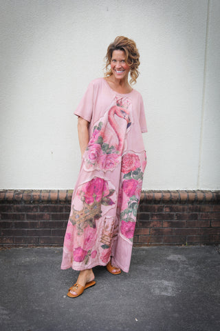 Patchwork Tee Dress