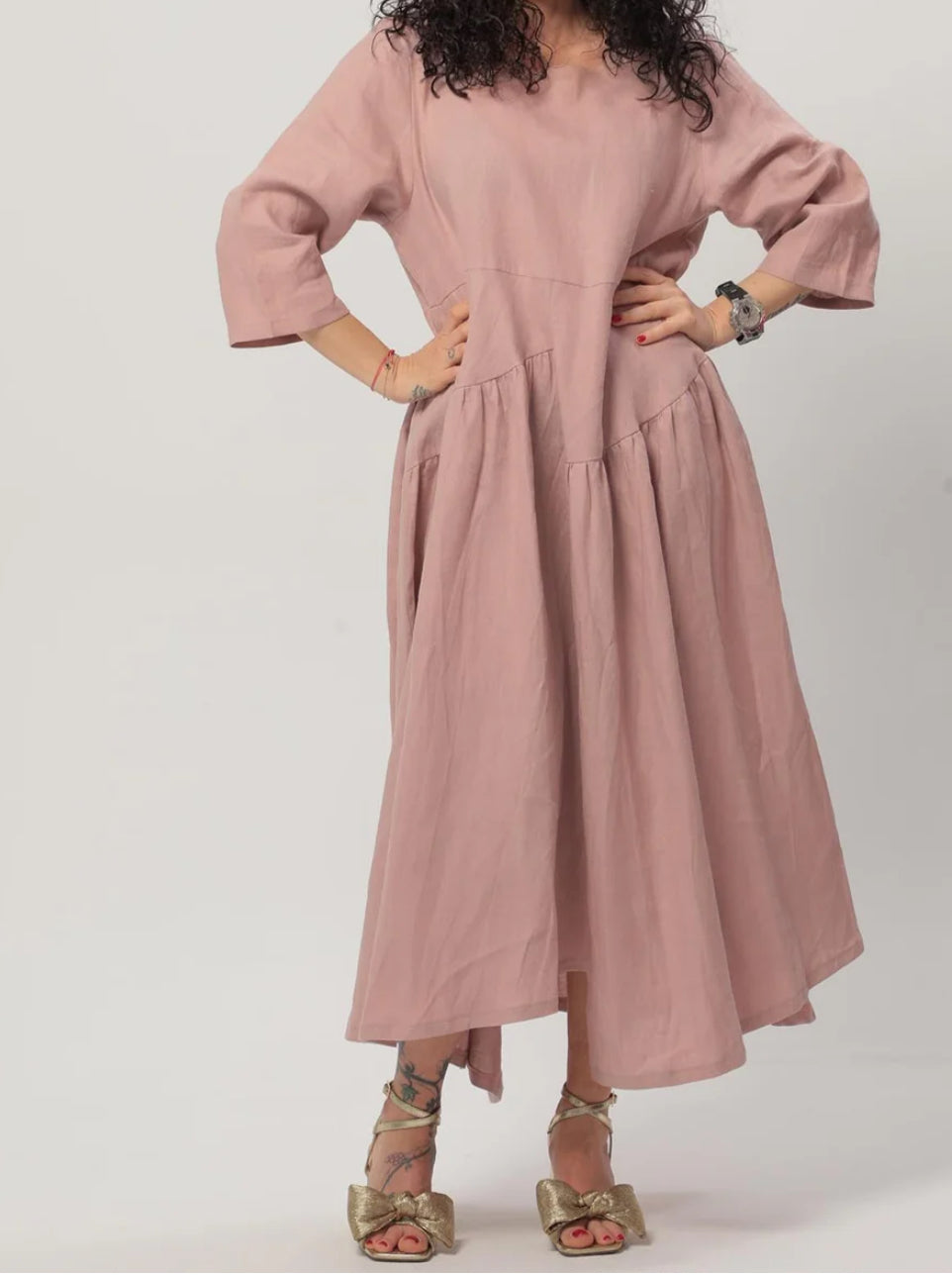 Scarlett Linen Dress