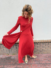 Load image into Gallery viewer, Manila Rusty Red Dress
