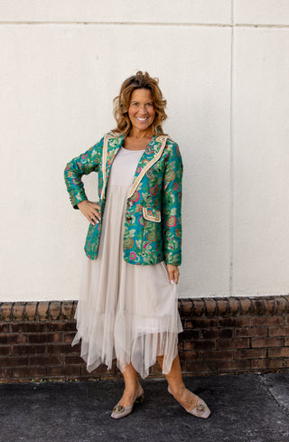 Renaissance Jacquard Blazer