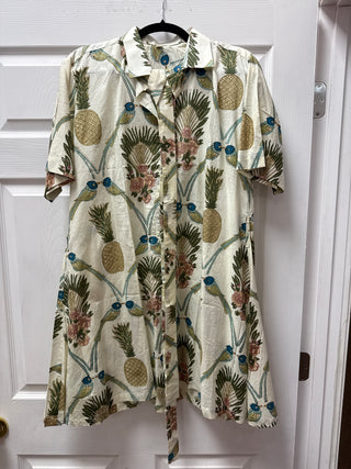 Pineapple Sheath Dress