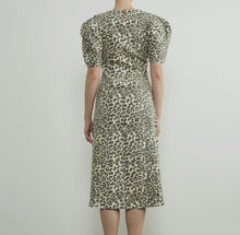 Load image into Gallery viewer, Brinkley Denim Leopard Dress
