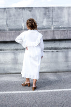 Load image into Gallery viewer, Angelica White Eyelet Dress
