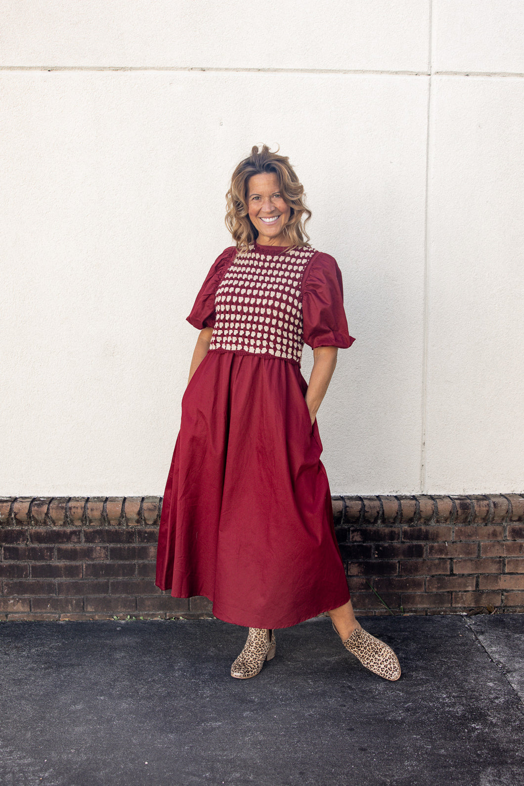 Scarlett Crochet Vest Dress