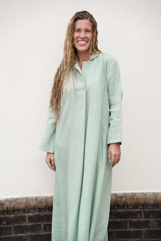 Sahara Linen Maxi Dress