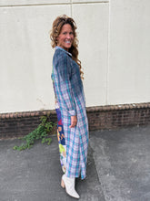Load image into Gallery viewer, Kaitlin Plaid Duster Dress
