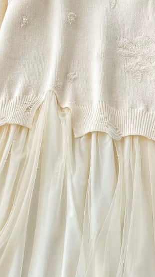 Rebel Sweater Tulle Dress
